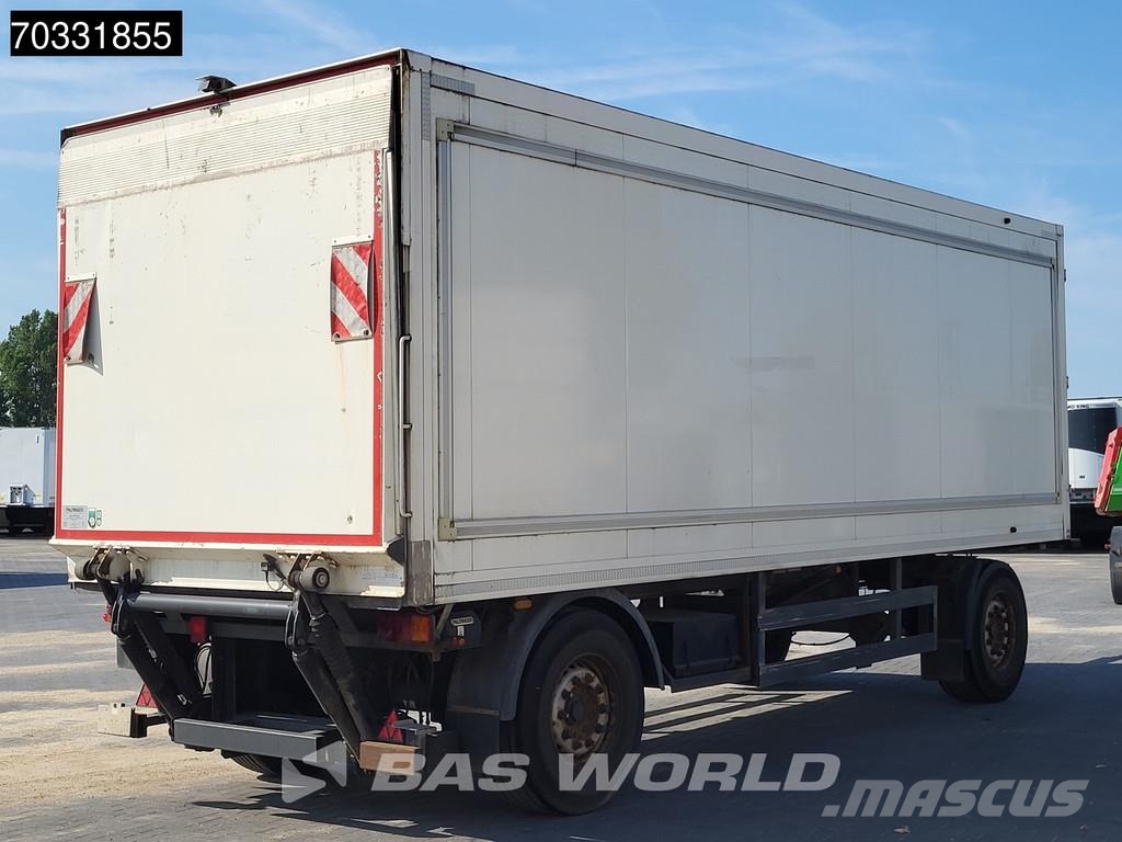 KFB DPKL 2 axles Ladebordwand LBW Tailgate Remorque Fourgon