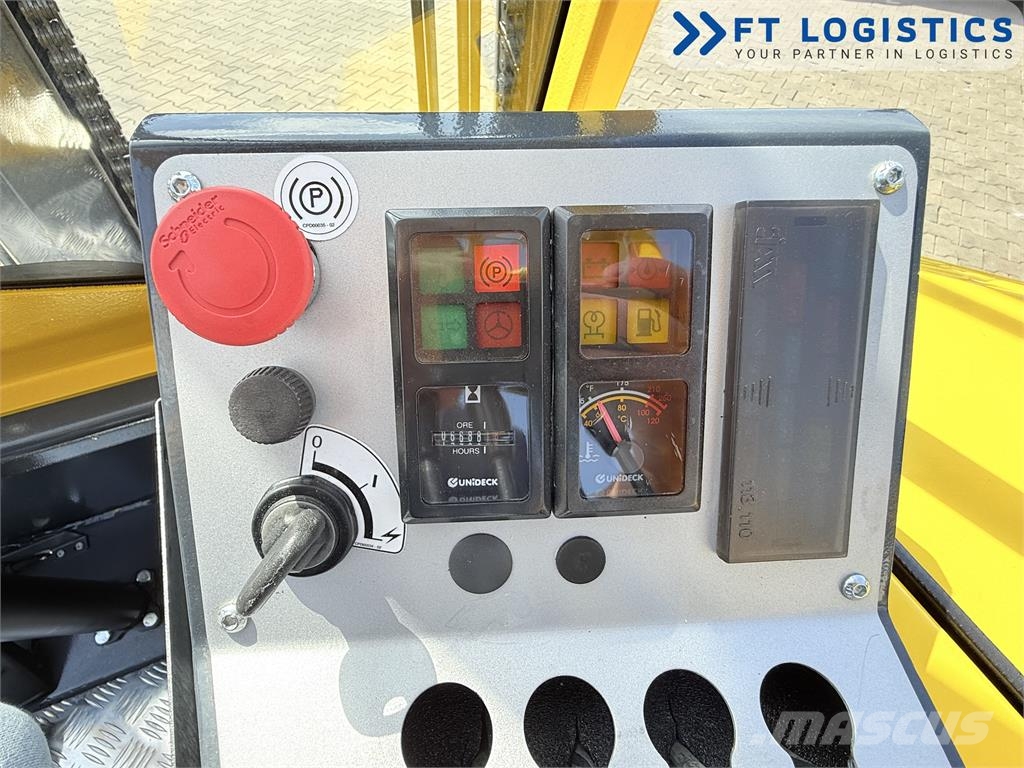 Combilift CB3000 / GAS / DUPLEX 4000MM / FORK-POSITIONER / S شاحنة المناولة رباعية الاتجاهات