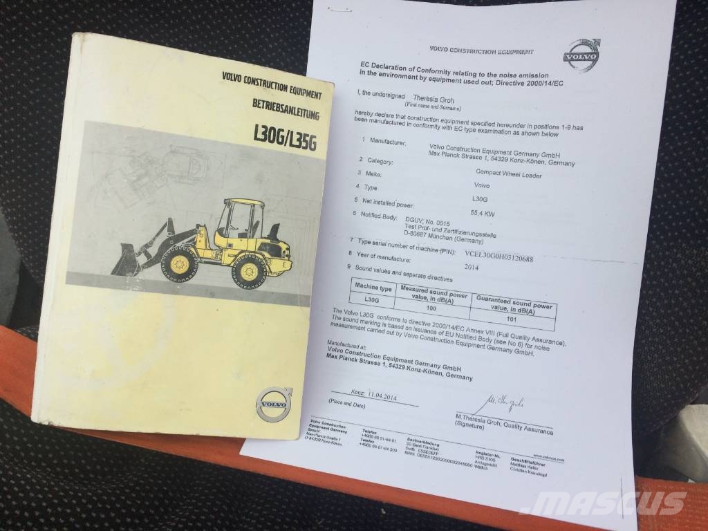 Volvo L 30 G 轮式装载机