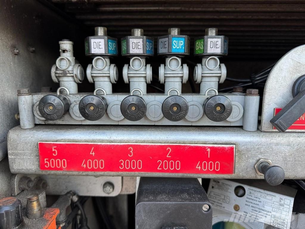 MAN TGA 26.313, Fuel, 5 compartments, 19 M3, Pump, ADR Camiones cisternas