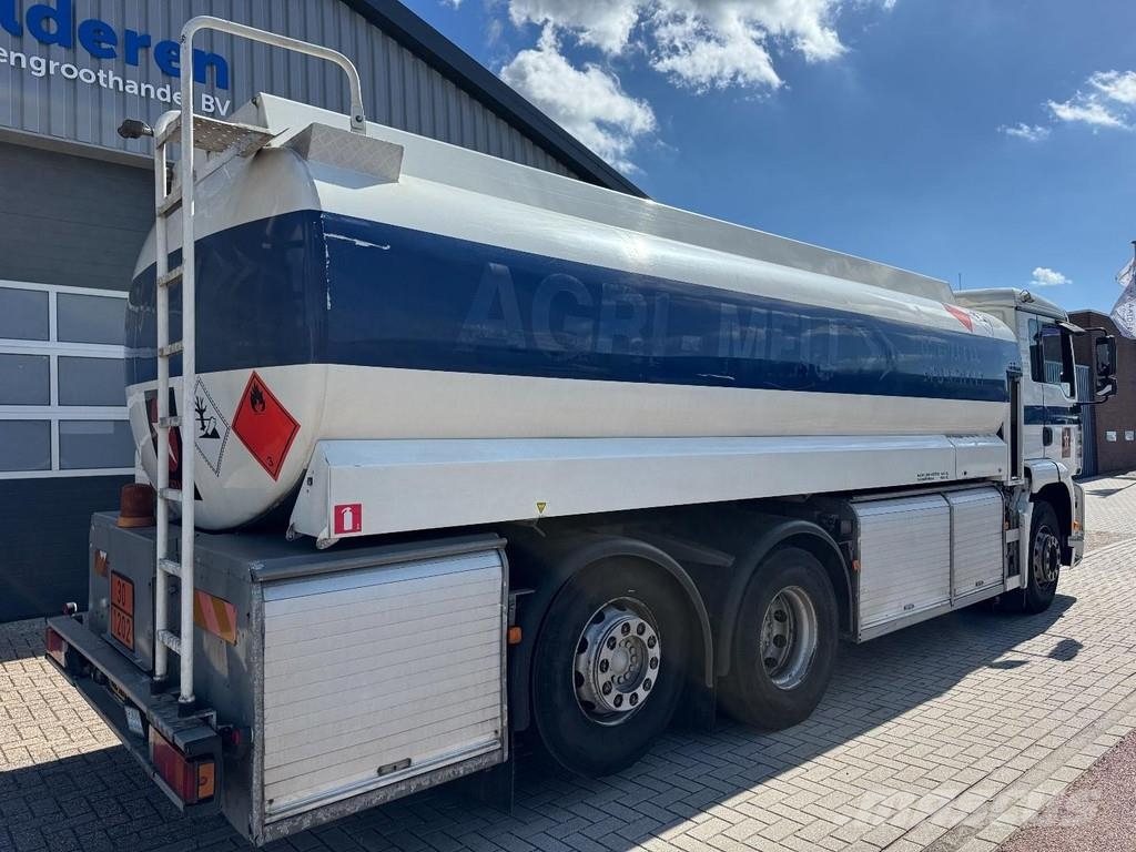 MAN TGA 26.313, Fuel, 5 compartments, 19 M3, Pump, ADR Camiones cisternas