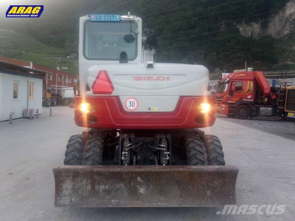 Takeuchi TB 295 W 轮式挖掘机
