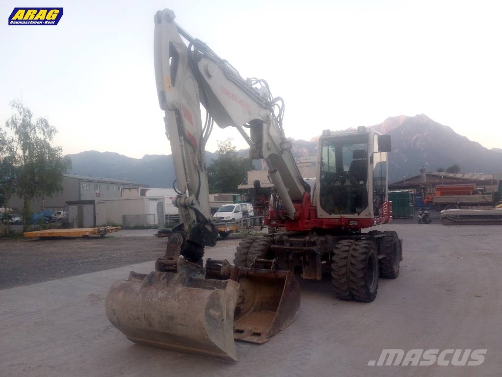 Takeuchi TB 295 W 轮式挖掘机