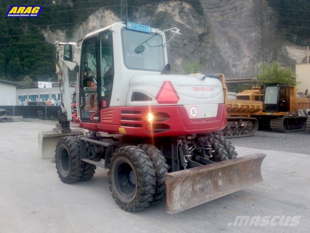 Takeuchi TB 295 W 轮式挖掘机