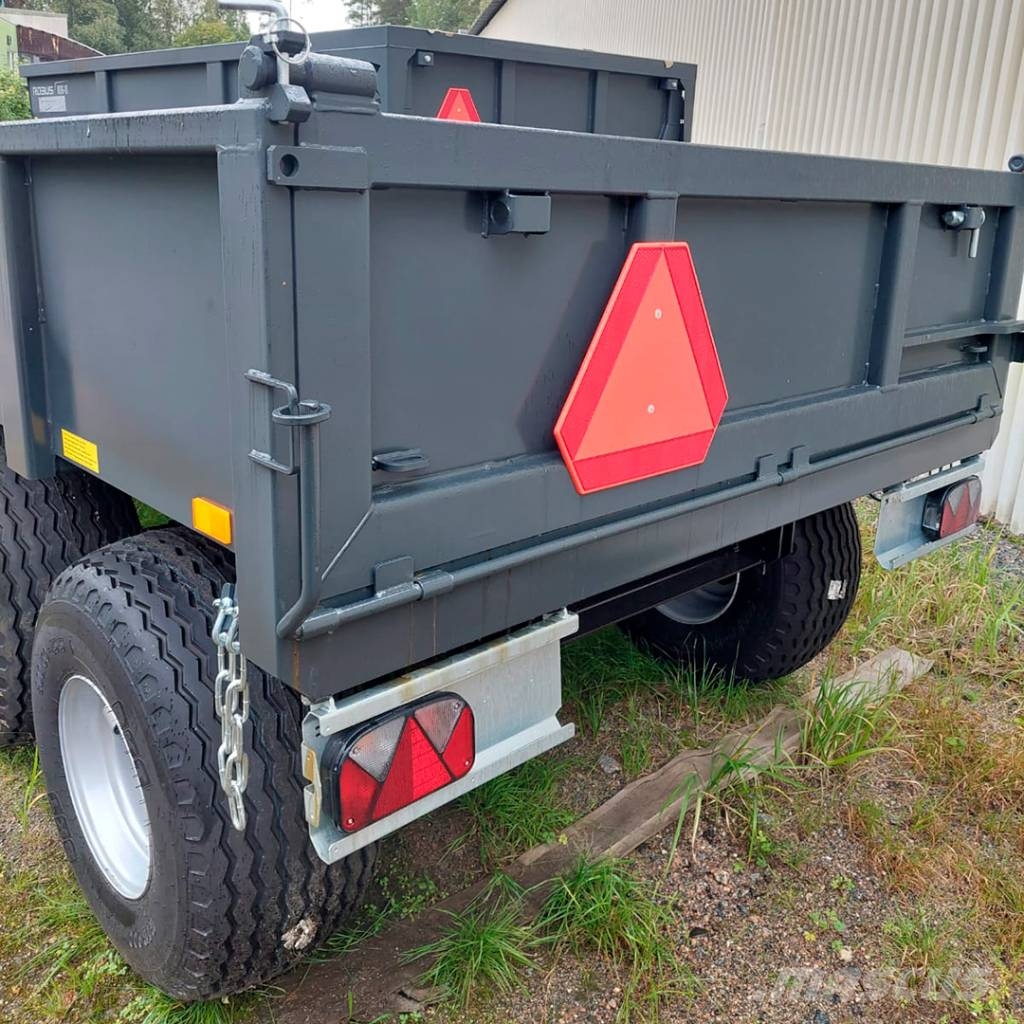 Robus RE8-04 maansiirtovaunu kaivinkoneeseen Tipper trailers