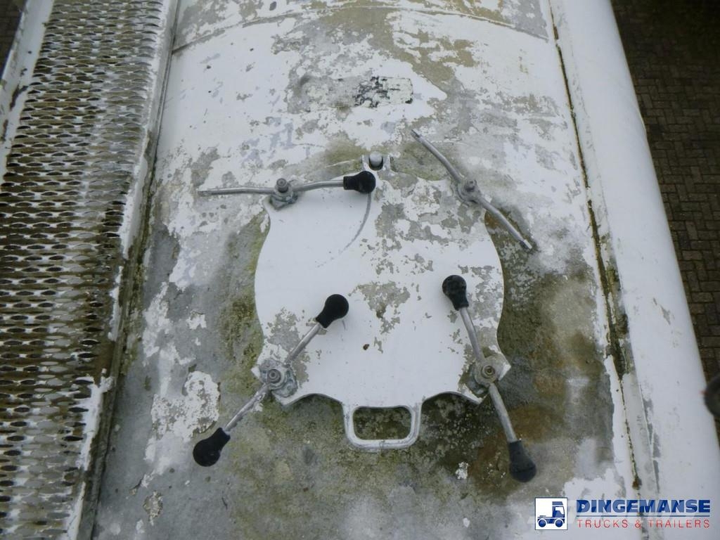 GS Powder tank alu 36 m3 / 1 comp نصف مقطورات مقطورة 