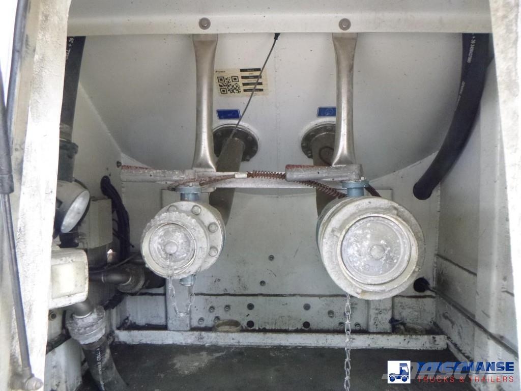 GS Powder tank alu 36 m3 / 1 comp نصف مقطورات مقطورة 