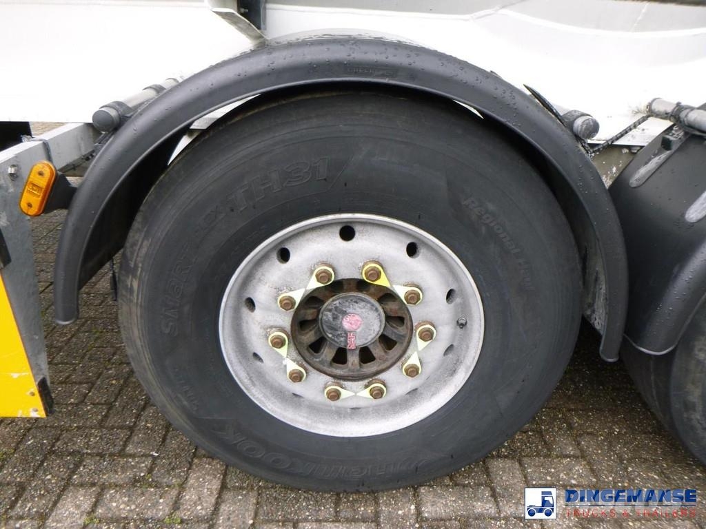 GS Powder tank alu 36 m3 / 1 comp نصف مقطورات مقطورة 
