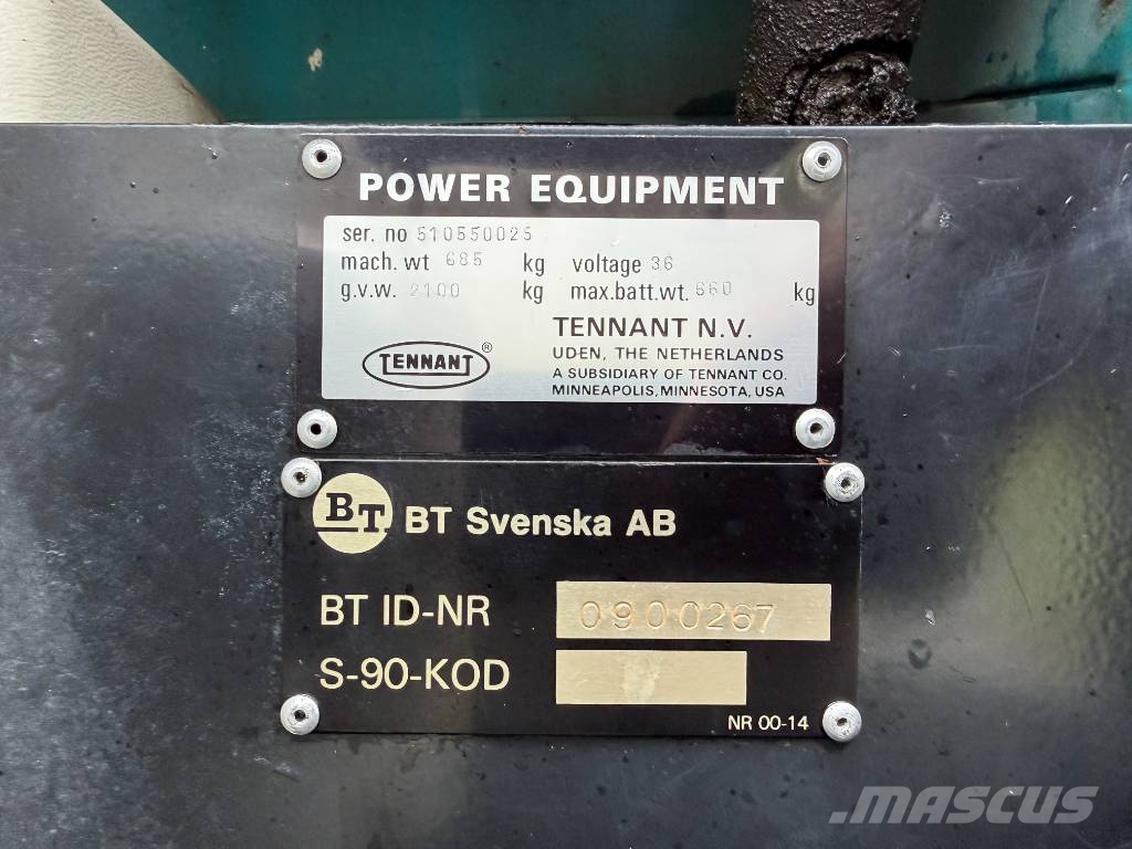 Tennant 510E Indendørs koste