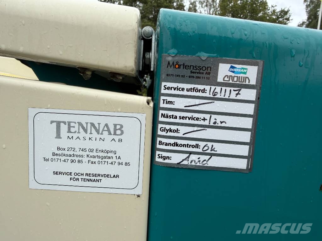 Tennant 510E Indendørs koste