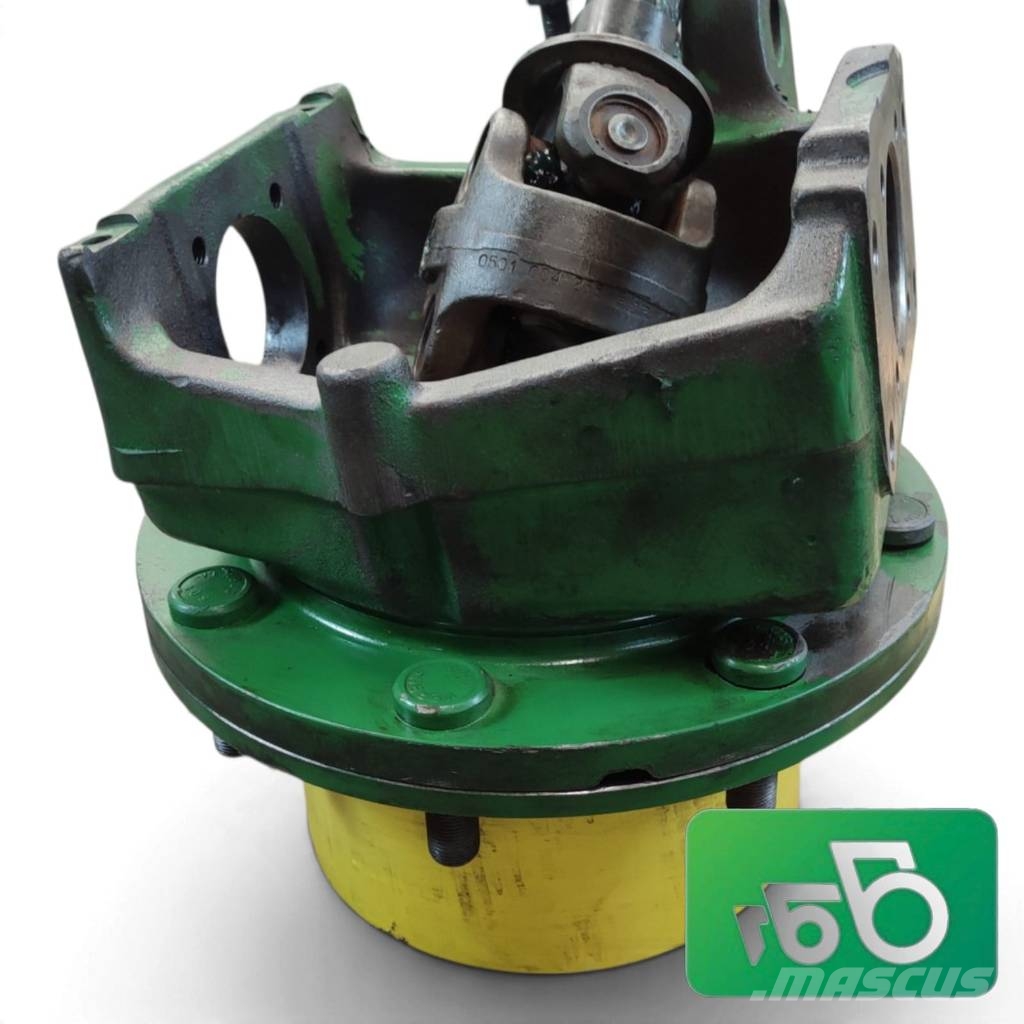 John Deere 6620 ZF AS2045 Final Drive Steering Knuckle, Hub, Axle Shaft L101713 Chassis