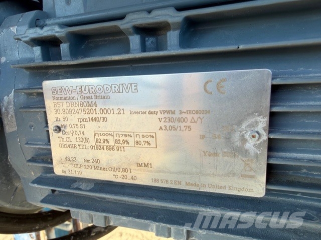 Weima electric conveyor L-6000MM Kuljettimet