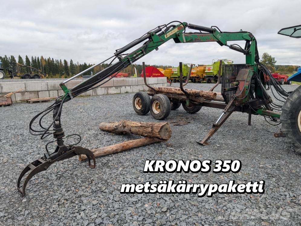 Kronos 350 metsäkärrypaketti, ulottuvuus 470cm Forstanhänger