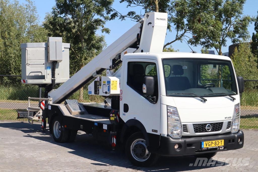 Nissan NT 400 | 20 METER | P200 TXE | 3.5 TON Pacēlāji uz automašīnas bāzes