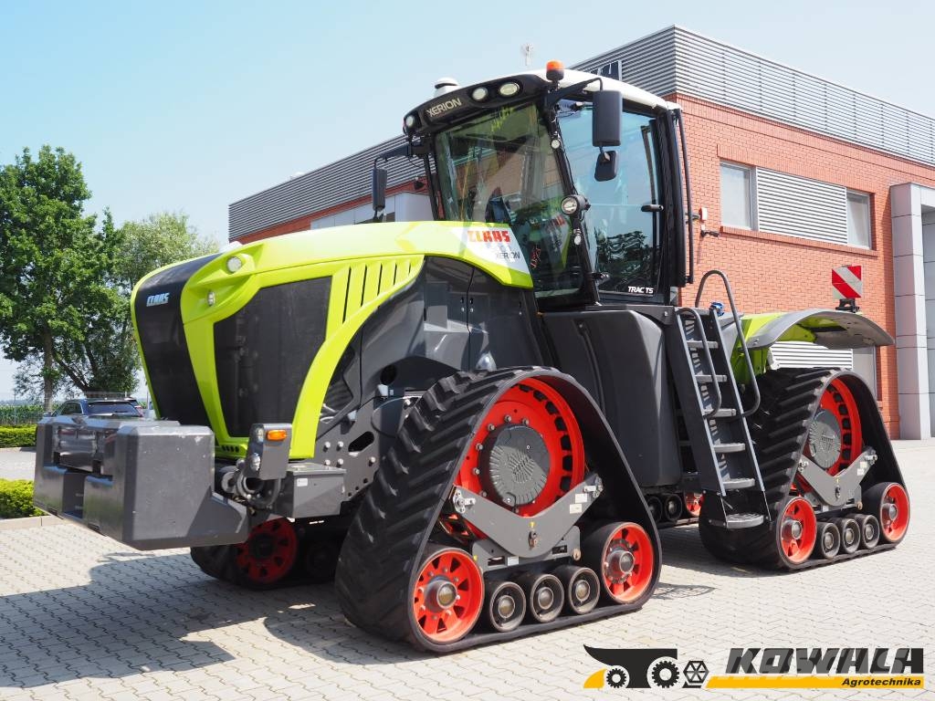 CLAAS Xerion 5000 Trac TS GPS / RTK NET Traktoriai