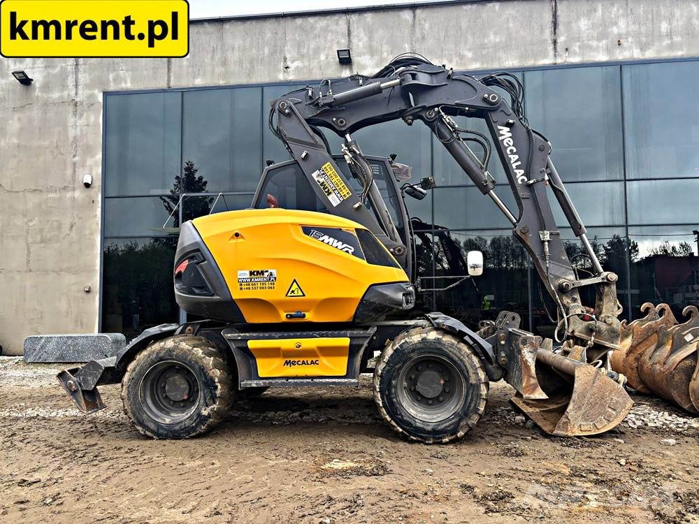 Mecalac 15 MWR KOPARKA KOŁOWA 2019R. | 9 MWR 11 MW Wheeled excavators
