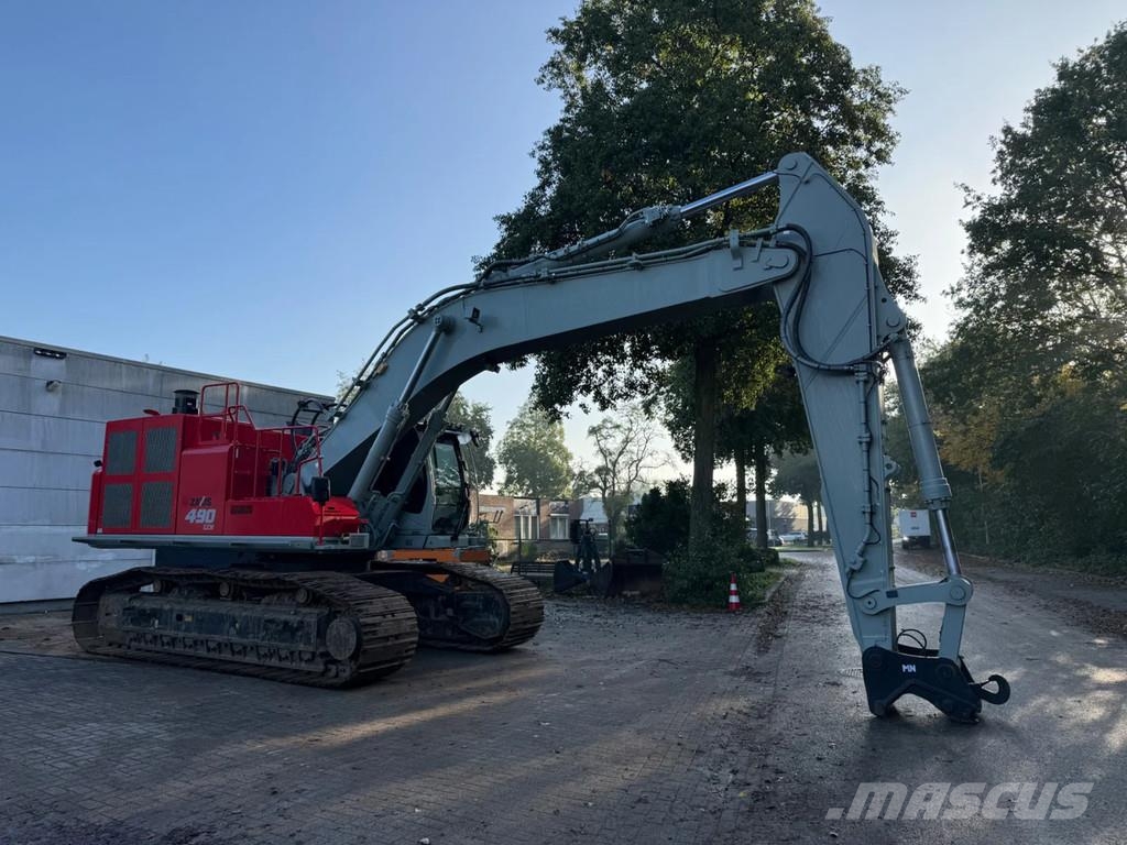 Hitachi 490 حفارات زحافة