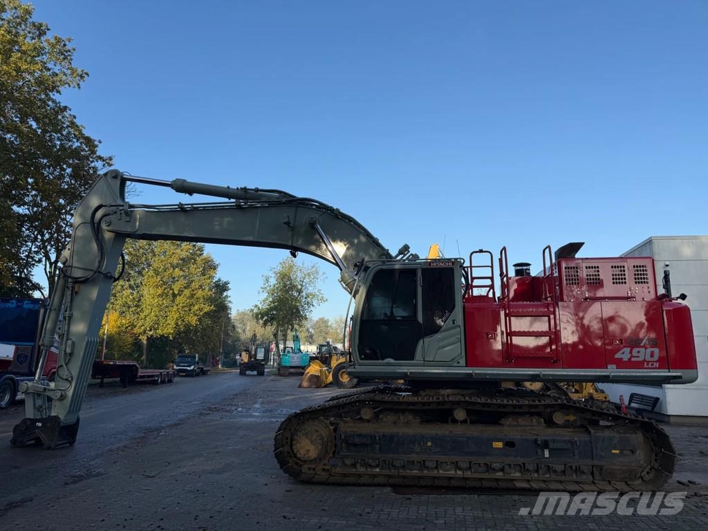 Hitachi 490 حفارات زحافة