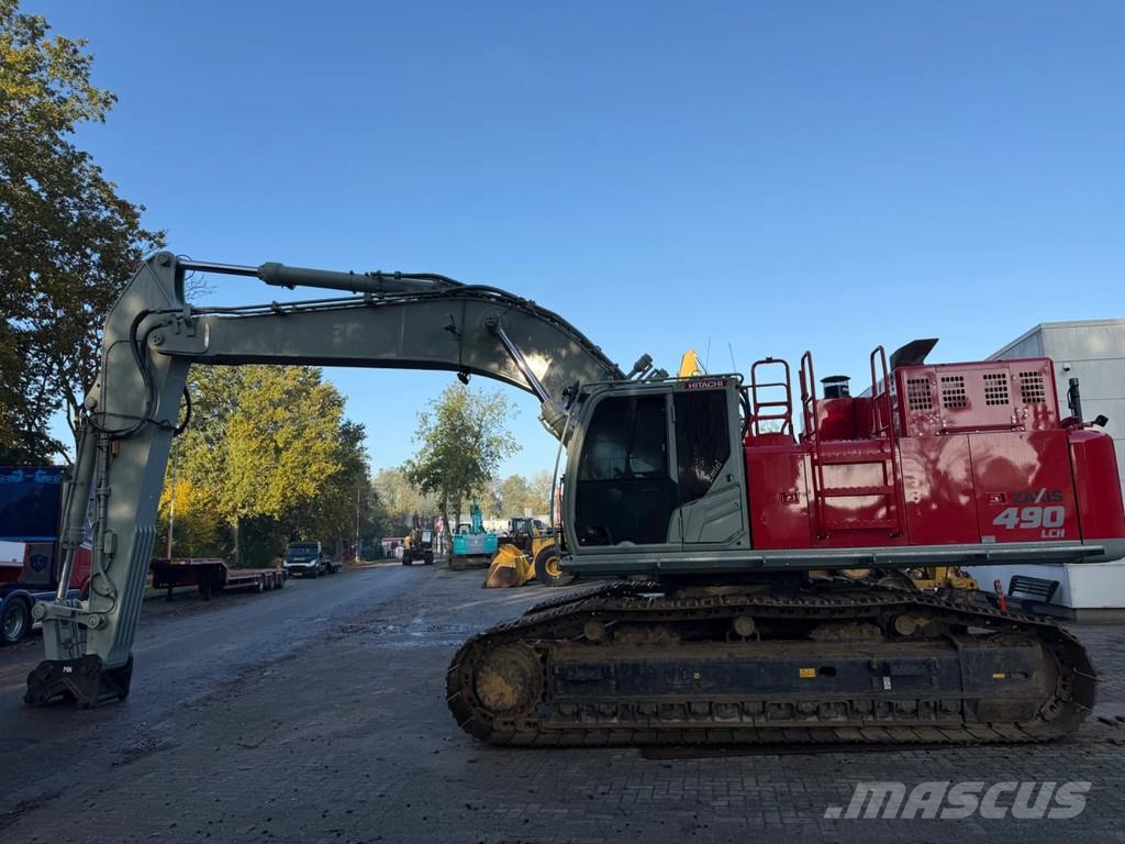Hitachi 490 حفارات زحافة