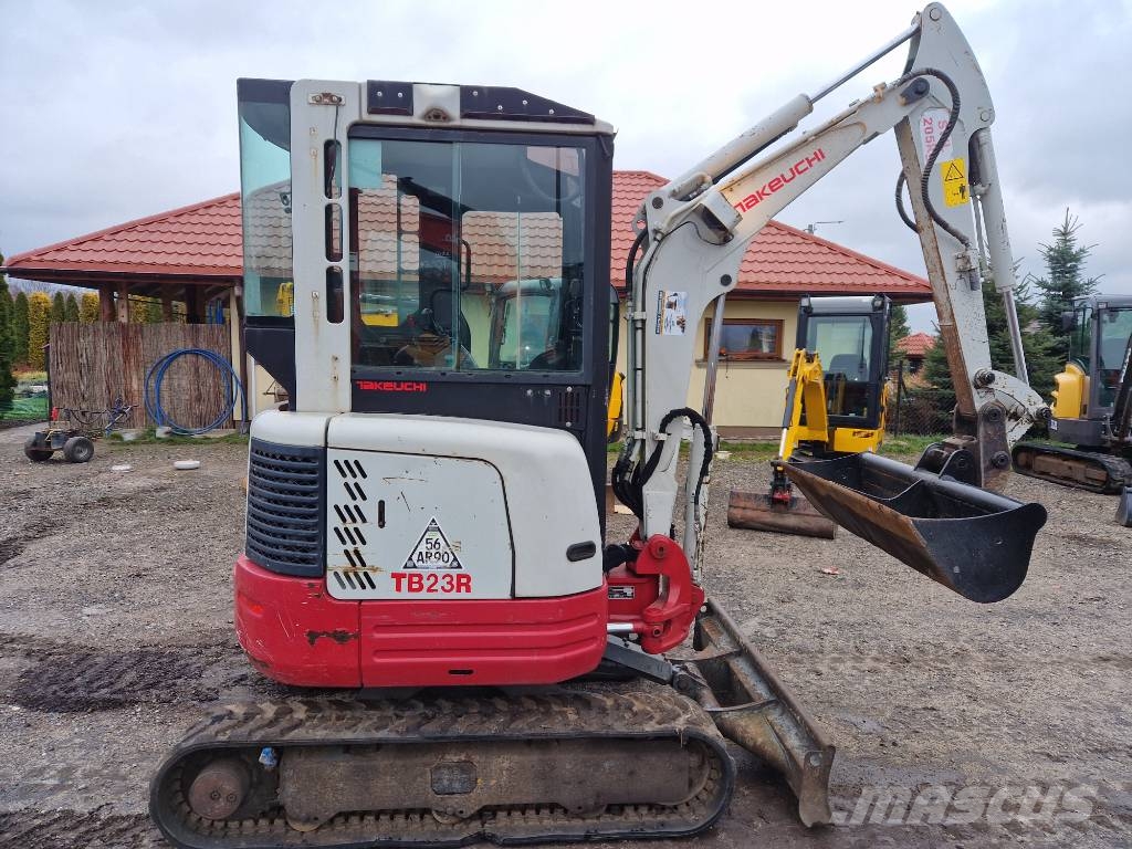 Takeuchi TB 23 R 2018r  2,7 tony 2700mtg Mini excavators < 7t (Mini diggers)