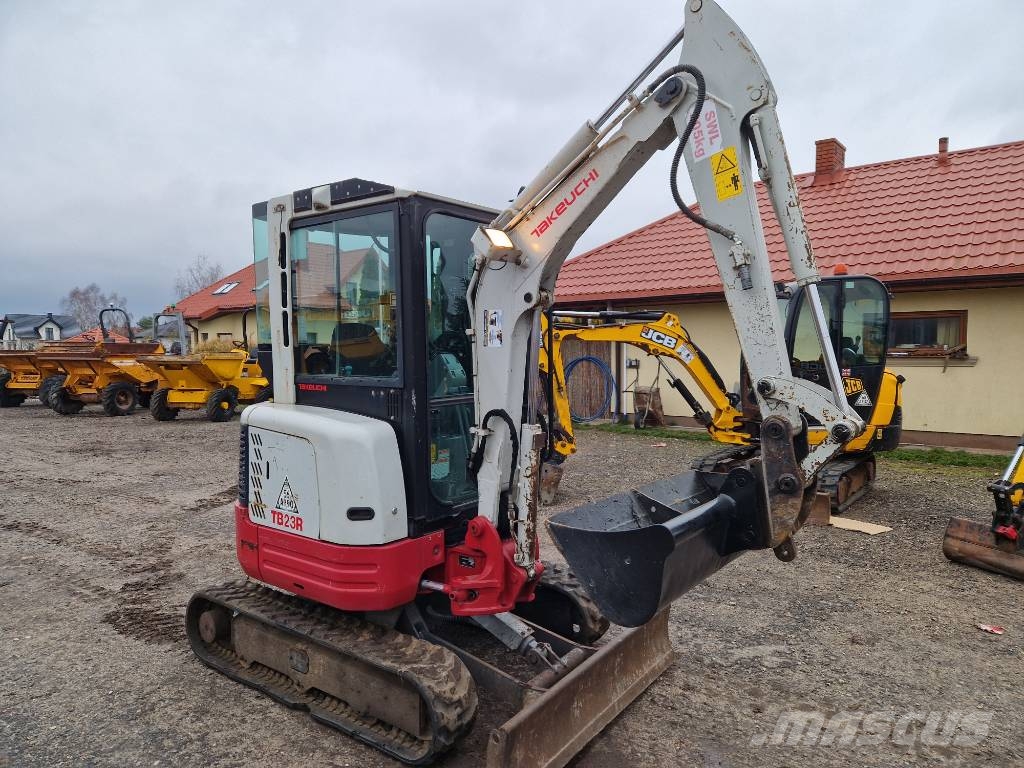 Takeuchi TB 23 R 2018r  2,7 tony 2700mtg Mini excavators < 7t (Mini diggers)