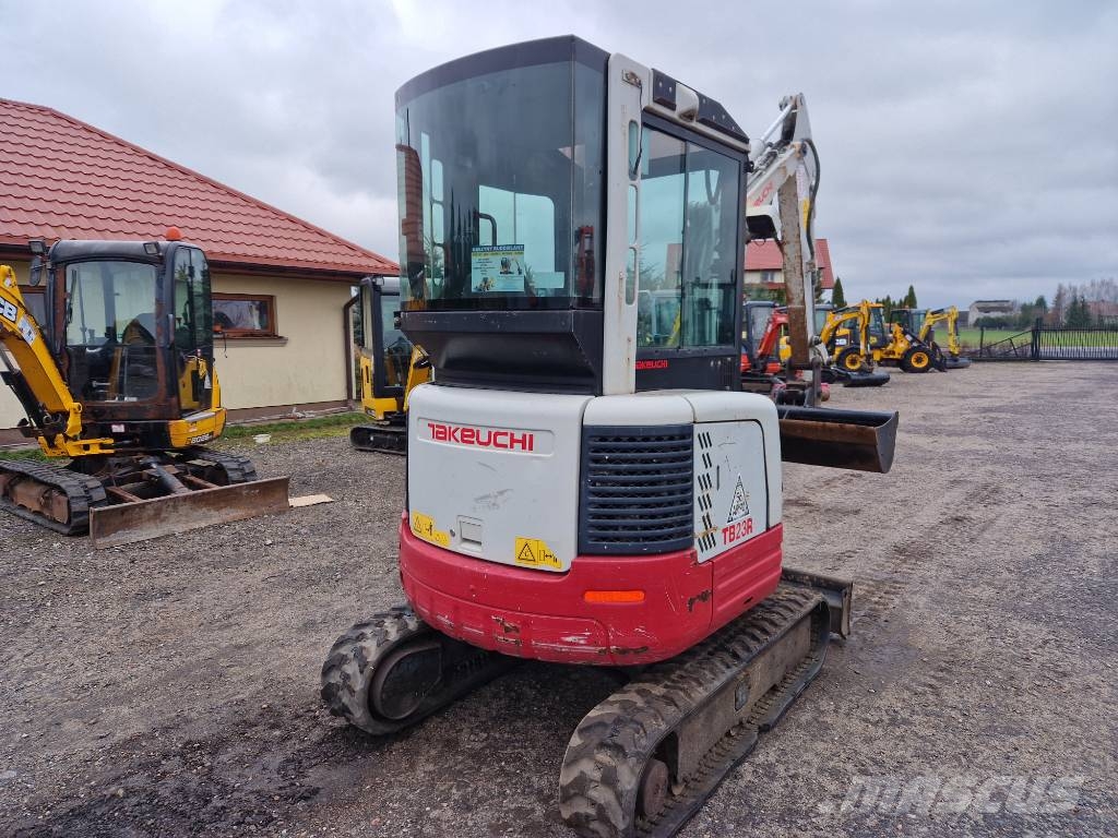 Takeuchi TB 23 R 2018r  2,7 tony 2700mtg Mini excavators < 7t (Mini diggers)