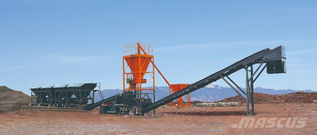 Kinglink W500D Stabilized Soil Cement/Concrete Mixing Plant Impianti di betonaggio