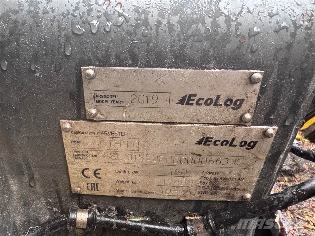 Eco Log 550 T-pro Θεριζοαλωνιστικές μηχανές