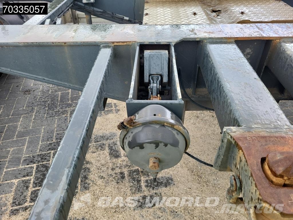 Bulthuis ASG A 06 2 axles BPW Steering مقطورات حاويات