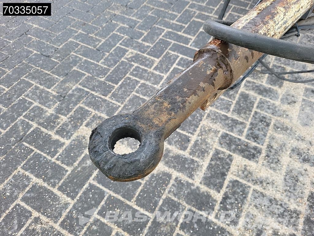 Bulthuis ASG A 06 2 axles BPW Steering مقطورات حاويات