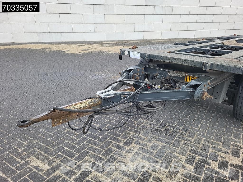 Bulthuis ASG A 06 2 axles BPW Steering مقطورات حاويات