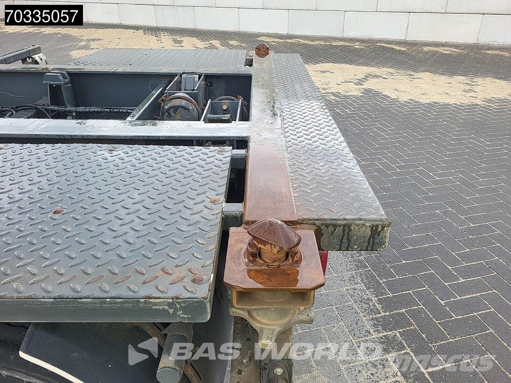 Bulthuis ASG A 06 2 axles BPW Steering مقطورات حاويات