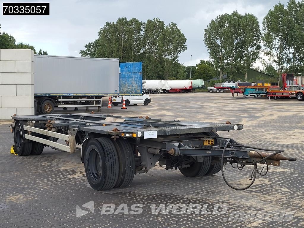 Bulthuis ASG A 06 2 axles BPW Steering Containerframe/Skiploader trailers