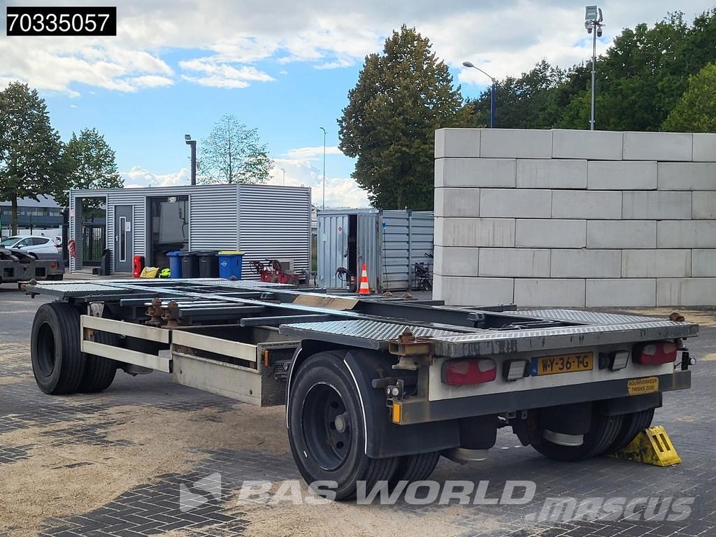Bulthuis ASG A 06 2 axles BPW Steering Containerframe/Skiploader trailers