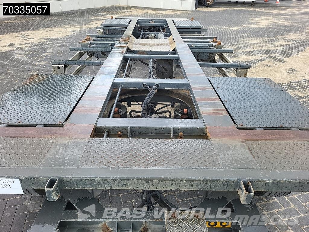 Bulthuis ASG A 06 2 axles BPW Steering مقطورات حاويات