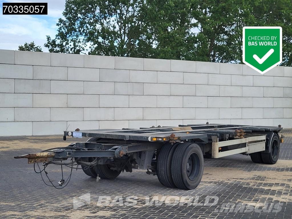 Bulthuis ASG A 06 2 axles BPW Steering مقطورات حاويات