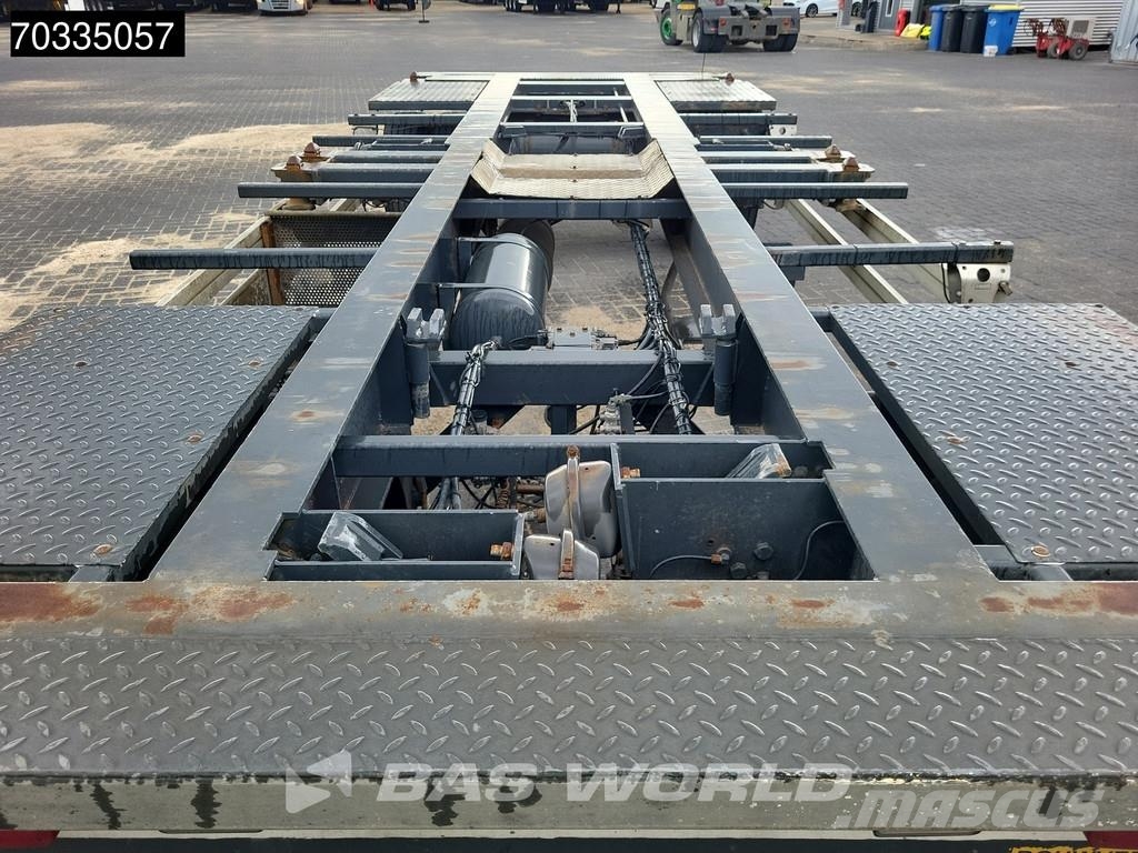 Bulthuis ASG A 06 2 axles BPW Steering مقطورات حاويات