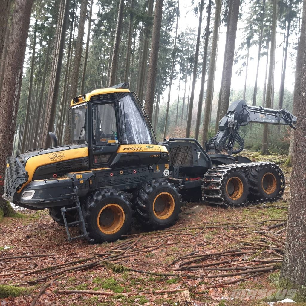 Ponsse Ergo 8W Harvesters