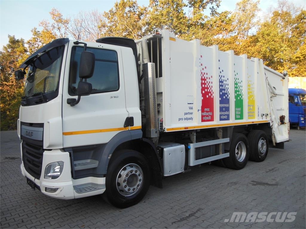 DAF CF 330 FAN, 6x2, Haller X-2C-M21, Zoeller Delt شاحنات أخرى