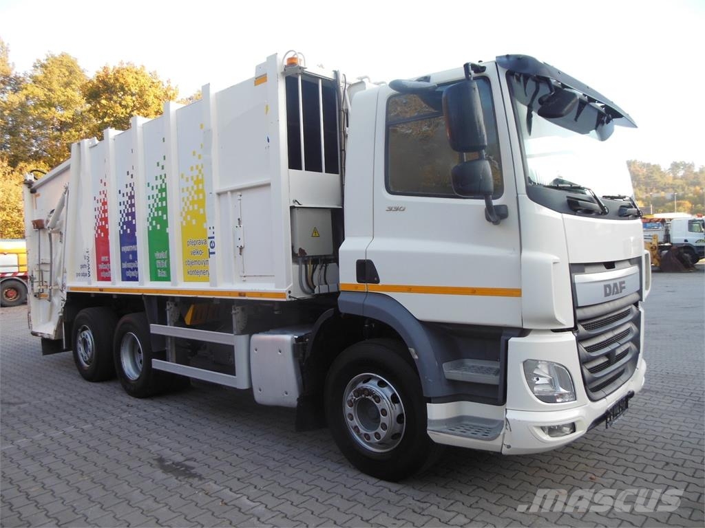 DAF CF 330 FAN, 6x2, Haller X-2C-M21, Zoeller Delt شاحنات أخرى