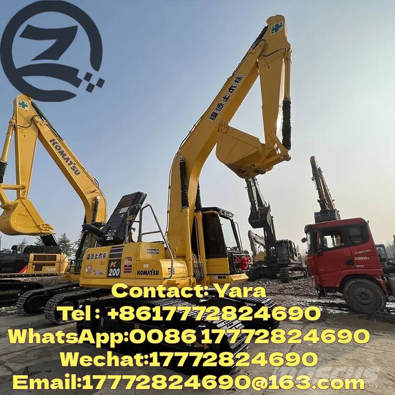 Komatsu PC 200 履帶式 挖土機/掘鑿機/挖掘機