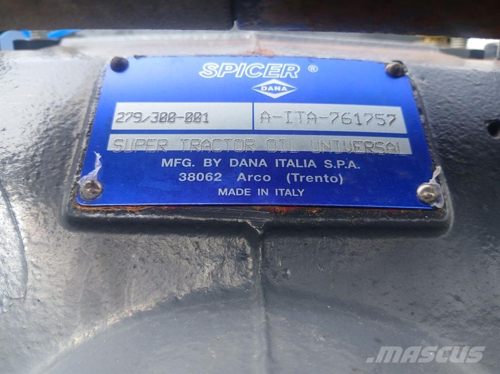 Kramer 808 Allrad-Dana Spicer 279/300-Axle/Achse/As Nápravy