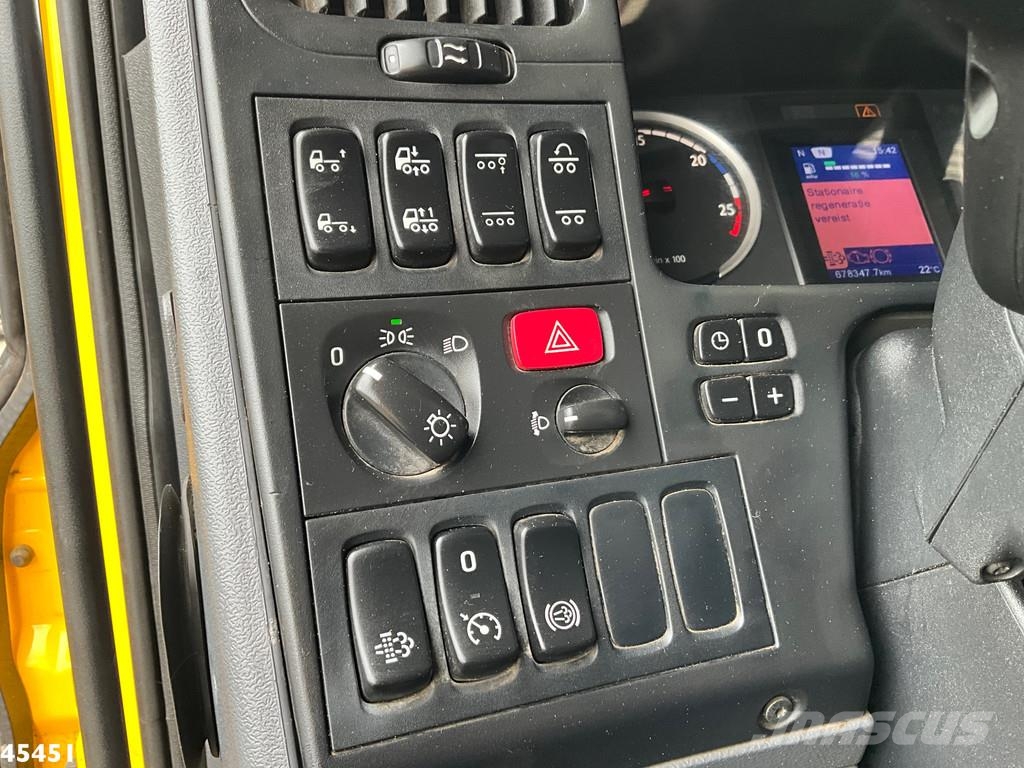 Scania P 410 8x4 Euro 6 Palfinger 14 Tonmeter Z-kraan 工程吊钩车