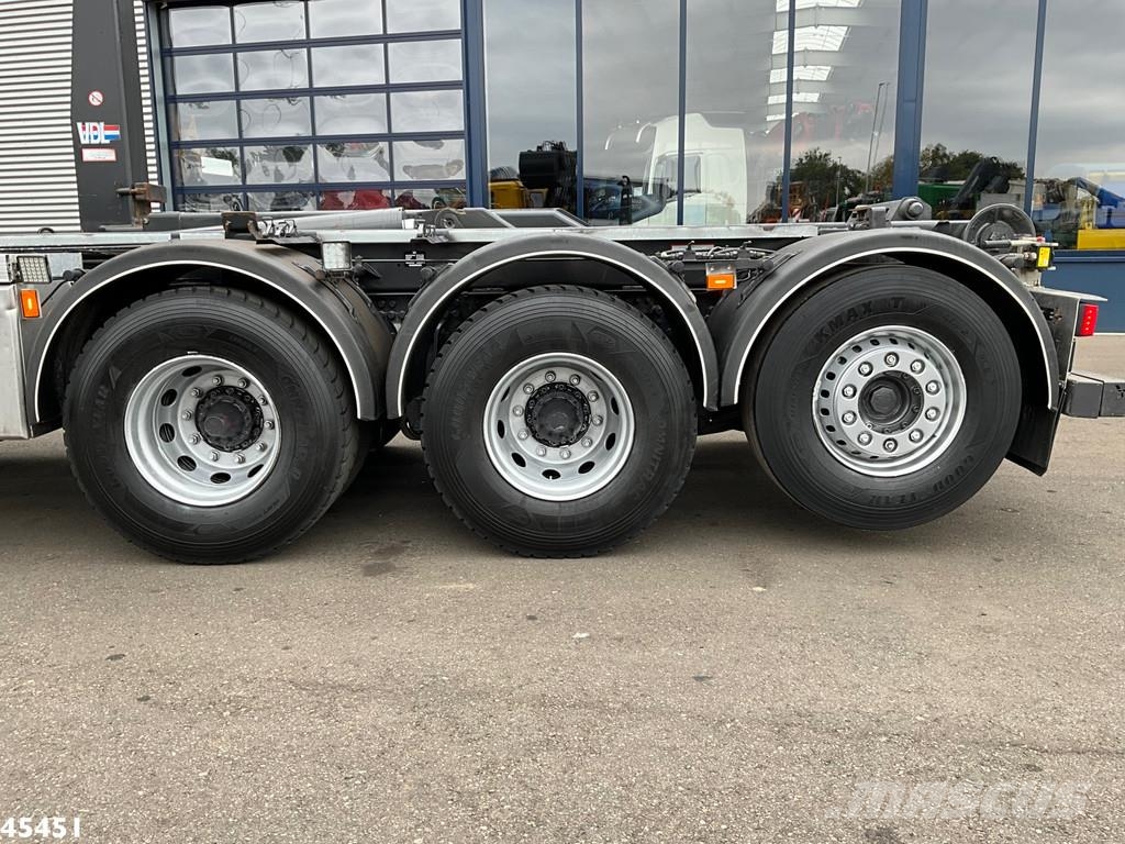 Scania P 410 8x4 Euro 6 Palfinger 14 Tonmeter Z-kraan 工程吊钩车