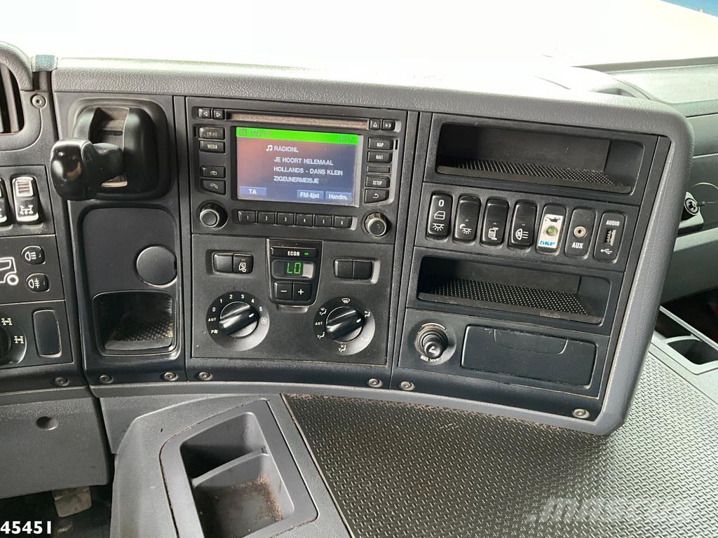 Scania P 410 8x4 Euro 6 Palfinger 14 Tonmeter Z-kraan 工程吊钩车