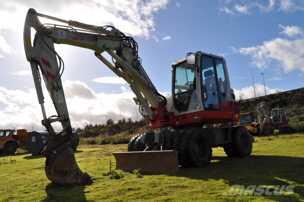 Takeuchi TB 395 W Wheeled excavators