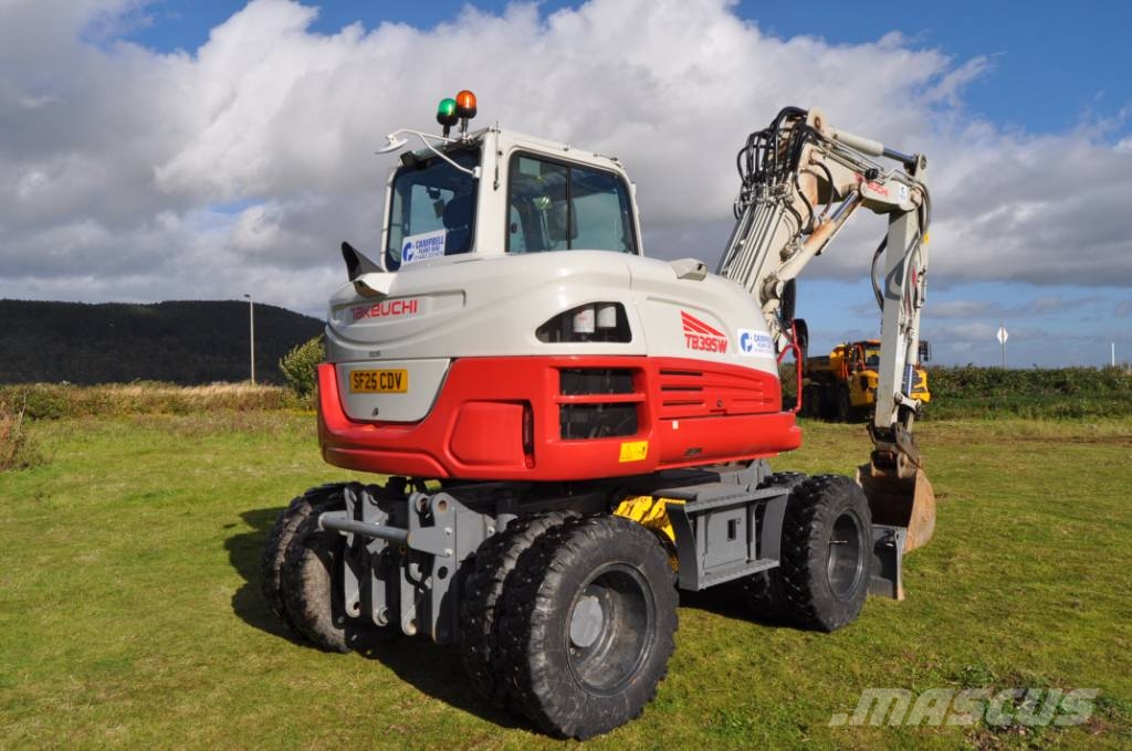 Takeuchi TB 395 W Wheeled excavators