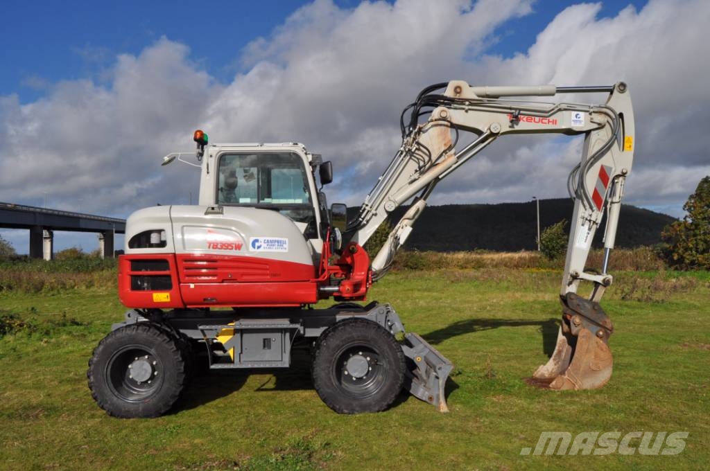 Takeuchi TB 395 W Wheeled excavators