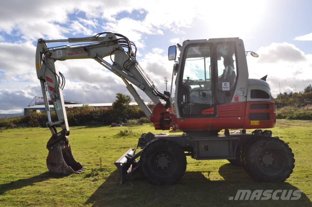 Takeuchi TB 395 W Wheeled excavators