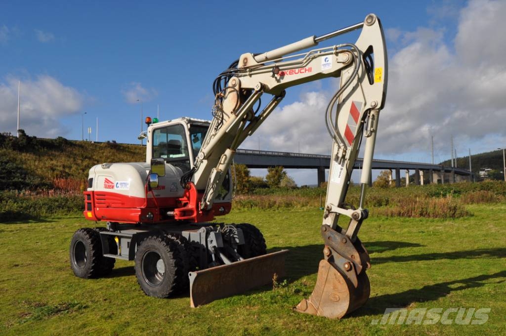 Takeuchi TB 395 W Wheeled excavators